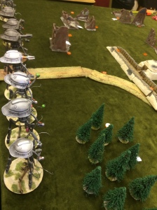 Tripods advance! All quiet on the martian front